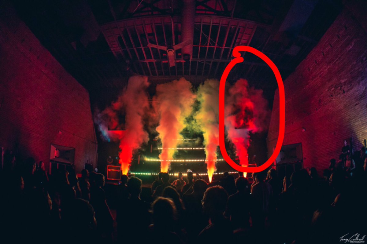 YOKAIIMusic's tweet photo. @TonyCottrell @underworldrave @hadesent @theemeoh @SamGroove 
Looks like a spirit was hanging out in The Underworld as well 😏😮👻 https://t.co/5fM2HGYnze
