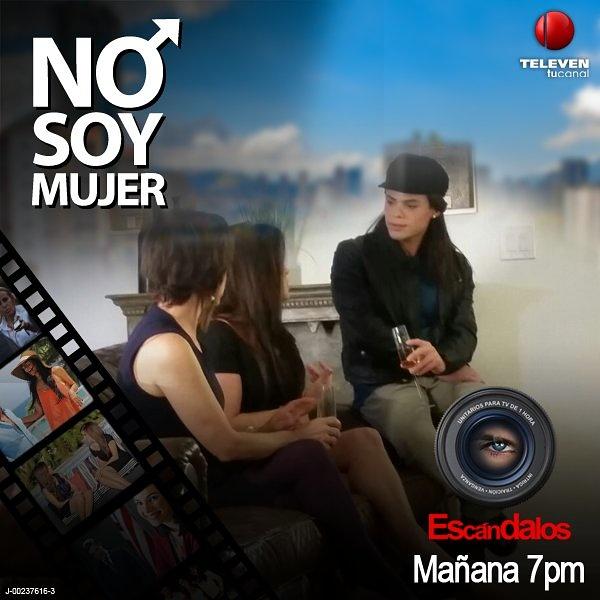 En el próximo #EscándalosEnTeleven la hija de una exitosa cantante se convertirá en hombre → #NoSoyUnaMujer - Mañana (7pm) por <a href="/TelevenTV/">Televen</a>