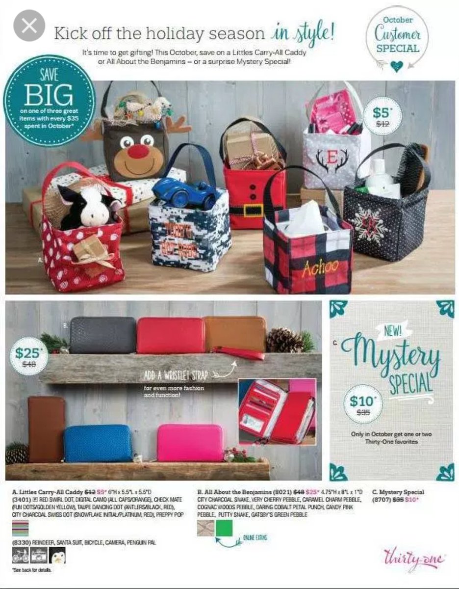 ERefermat's tweet image. Do a little Christmas shopping with our one-time find during this holiday season

MyThirtyOne.Com/EricaLottbrein