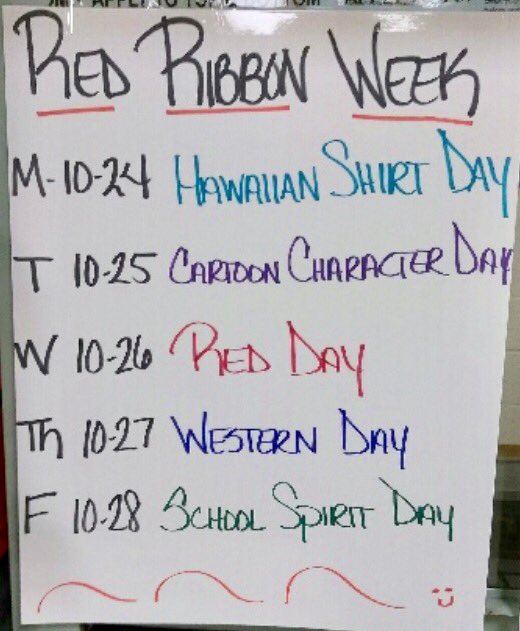 rowe_updates's tweet photo. RT &amp; dont forget to dress up this coming weekend! #RedRibbonWeek ❤️ https://t.co/PitrSyLGCK
