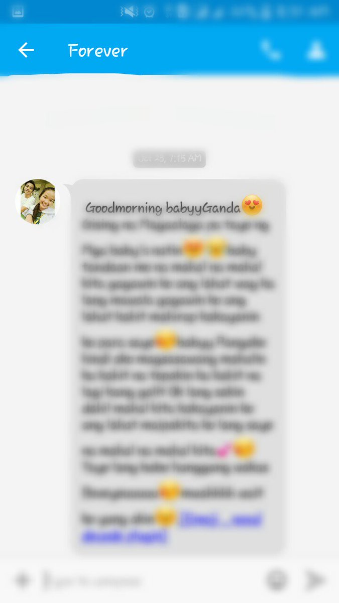 jncdomasig_'s tweet photo. Longsweet message😂💘 So sweet😘 https://t.co/H17WML10gA