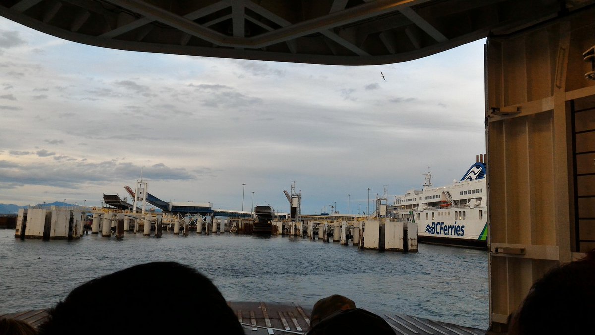Cinematic exit from <a href="/BCFerries/">BC Ferries</a> at #Tsawwassen #yvr #yyj