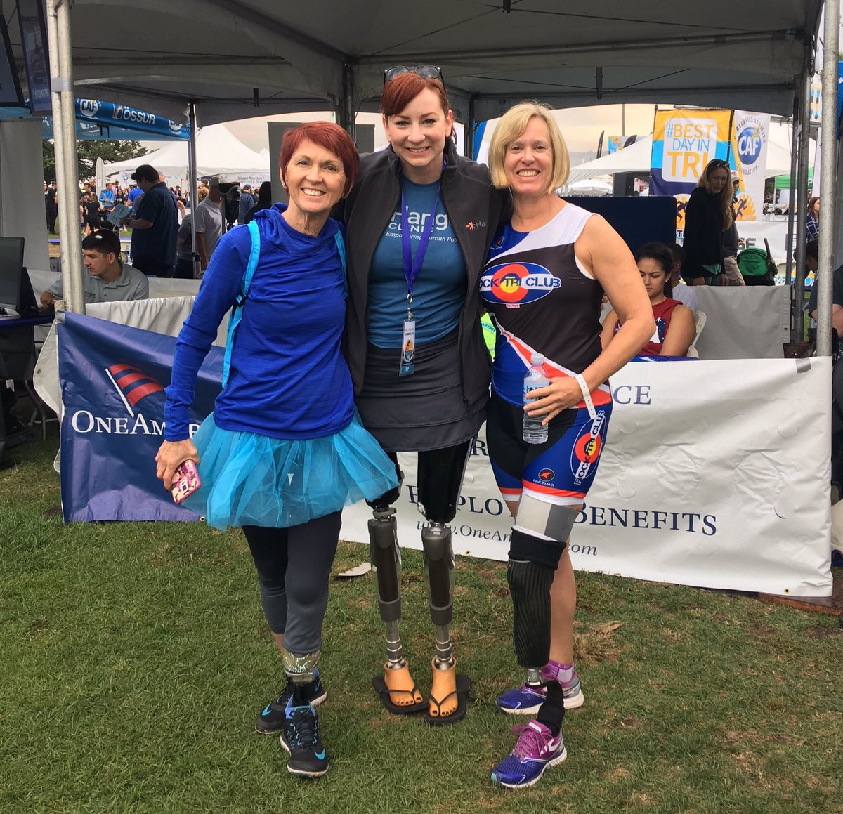kbridgets's tweet photo. What an awesome time at the @CAFoundation tri today with some amazing friends!! @HangerNews @HangerAMPOWER #BestDayInTri #girlpower https://t.co/ujtB7C4k7A