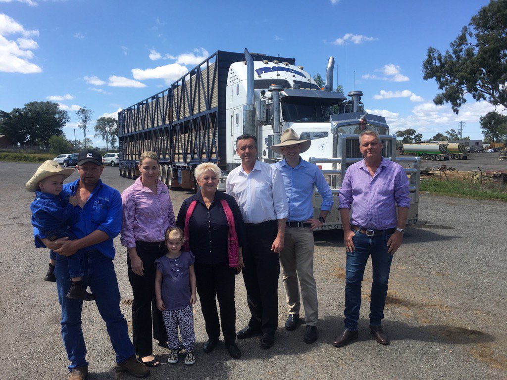 S_Ross7's tweet photo. $20 million announced for upgrade of road between Gracemere and Rockhampton meat works @7NewsCQ #7news https://t.co/gtylQRBVoC