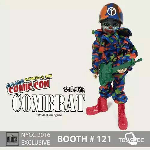 ActionFResource's tweet photo. #RonEnglish x #ToyQube at #NYCC: #Combrat 12” #ARTion Figure https://t.co/rY2aVbsgjR