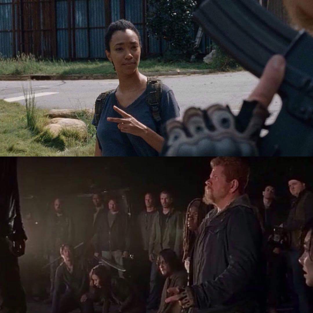 ferlorenzo0's tweet photo. Macho alfa, pecho peludo, lomo plateado que se respeta muere con dignidad ahre! 😭💔✊  #TheWalkingDead https://t.co/DYwtaYMYSM