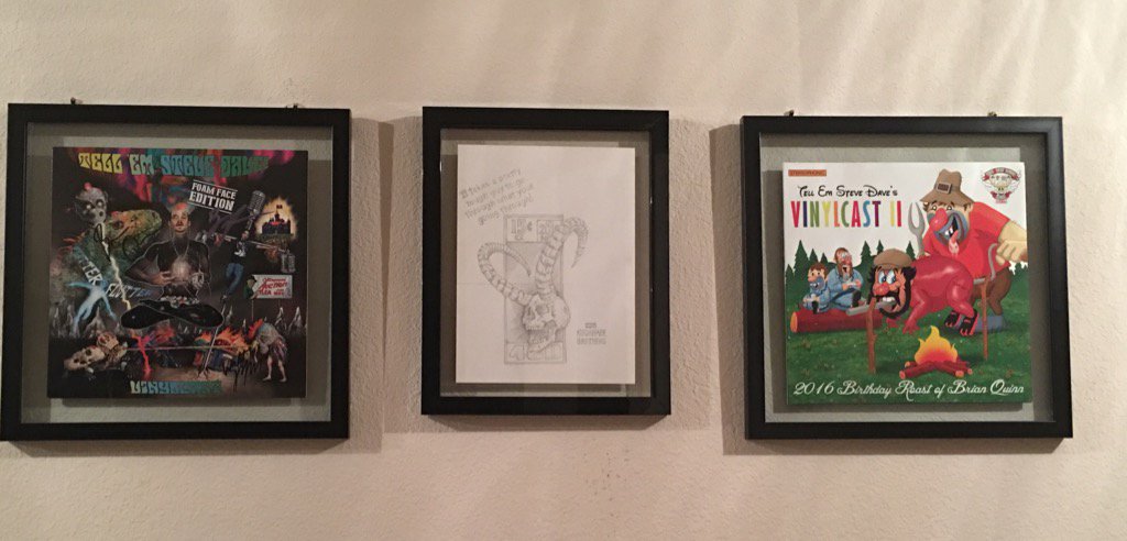 casey_jess's tweet photo. Start of my TESD wall at home! #4CD https://t.co/T897XTYW54