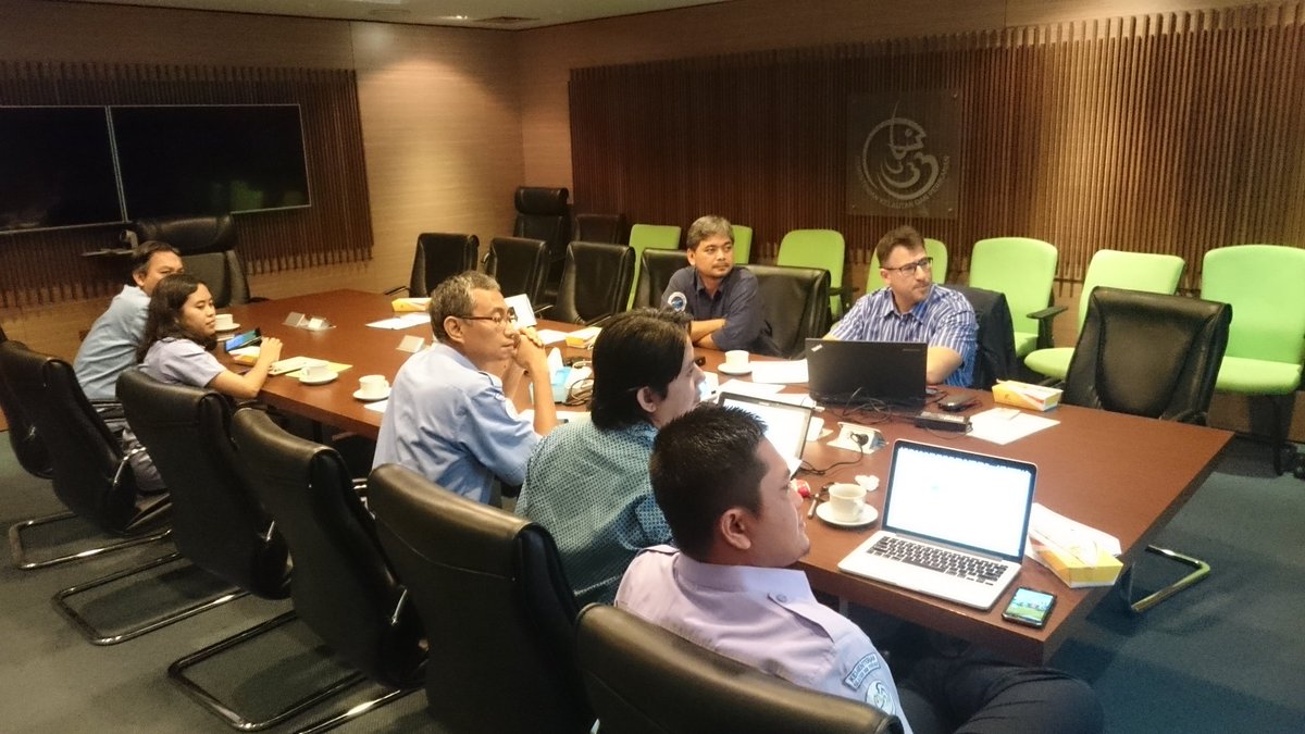 P3TKP's tweet photo. Diskusi dengan pihak ITC-Twente terkait Training Marine Spatial Planning https://t.co/x0SXSVC6EA
