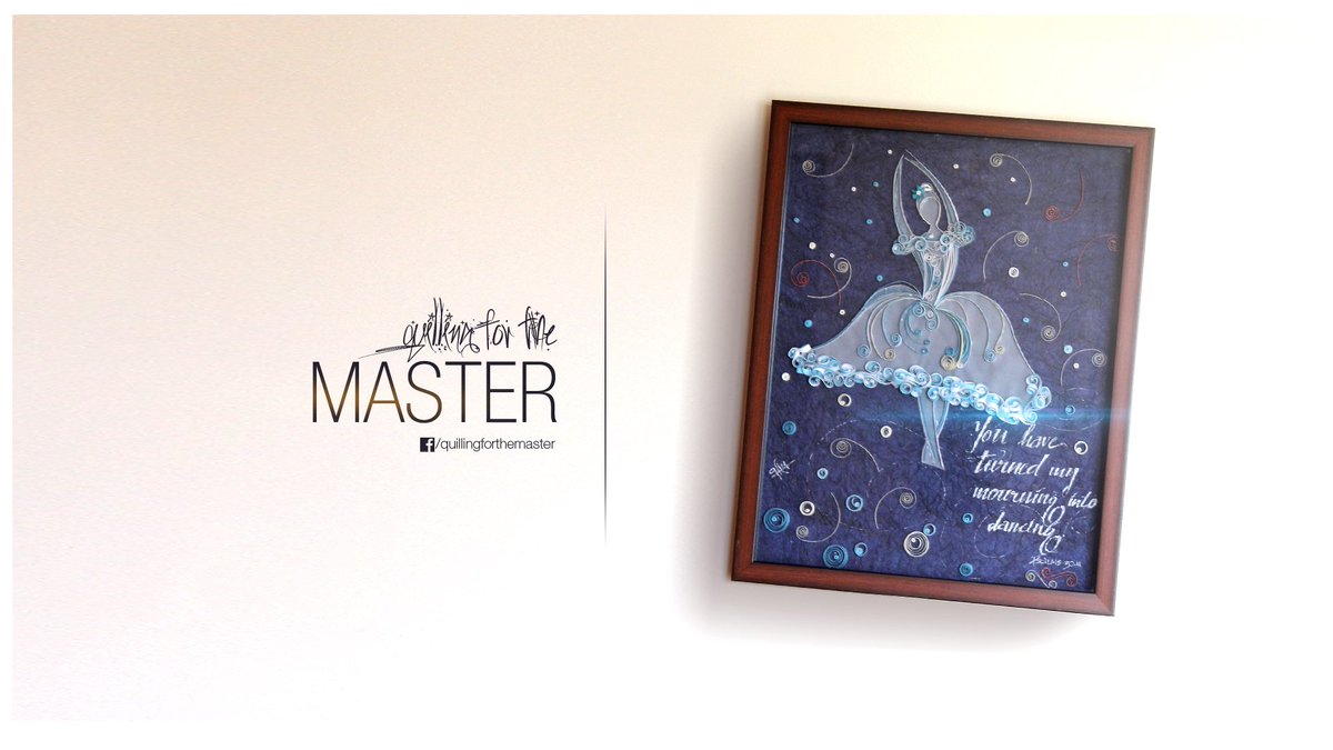 quilling4master's tweet photo. #dancing #girl #art #quilling #qftm #art #artist #paperquilling #Jesus #craft #creative #painting #beautiful https://t.co/vZO4hK7p6p