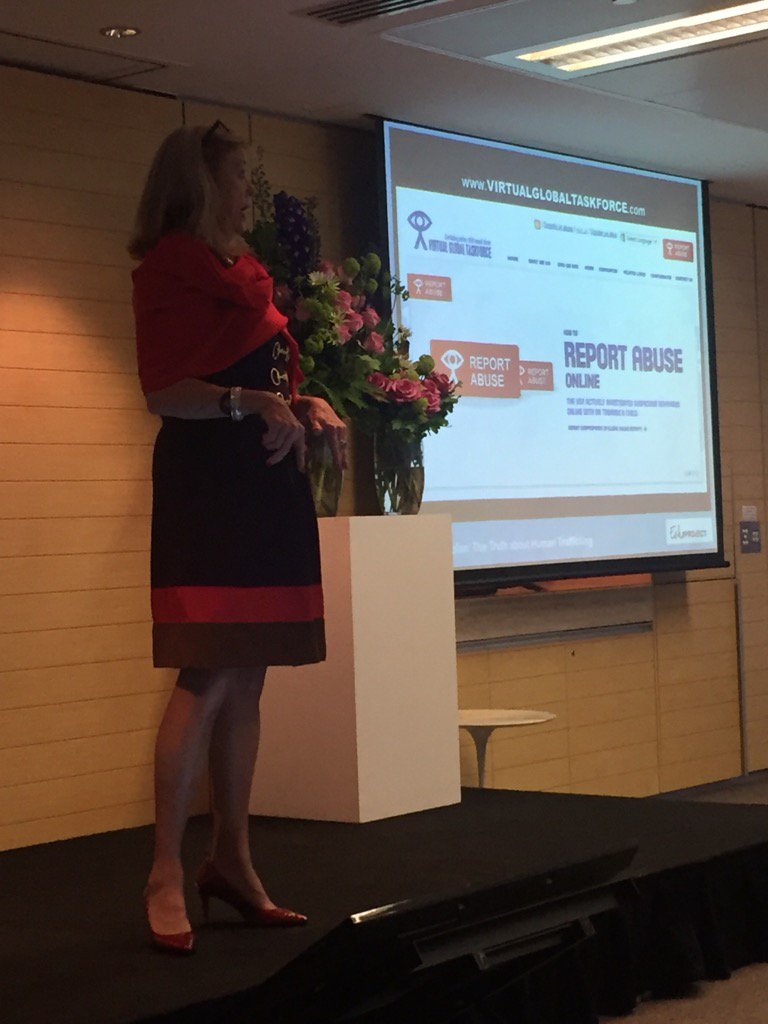 Christine Dolan anti-slavery - see virtualglobaltaskforce.com - report online abuse #rubyconnection #freeyourvoice