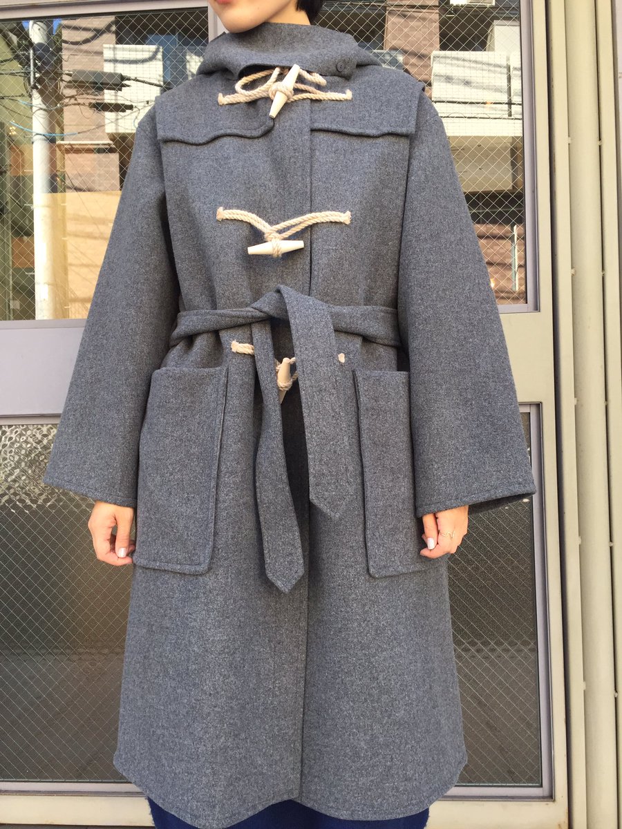 割引注文 SUNSEA 16aw melton knight coat gray | saffi.com.br