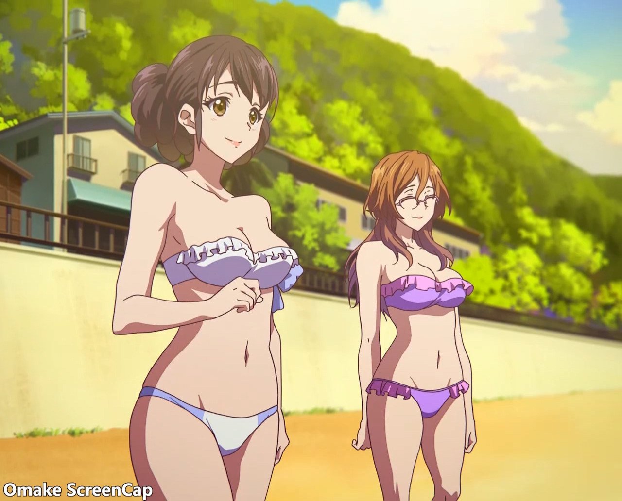 Joe Morris on X: Koushi Watches Girls Kiss. megamiryou 7 / X
