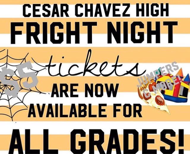 cchstitanterror's tweet photo. BUY YOUR TICKETS TOMORROW EVERYONE! 🎃 https://t.co/XVAanmyz6p