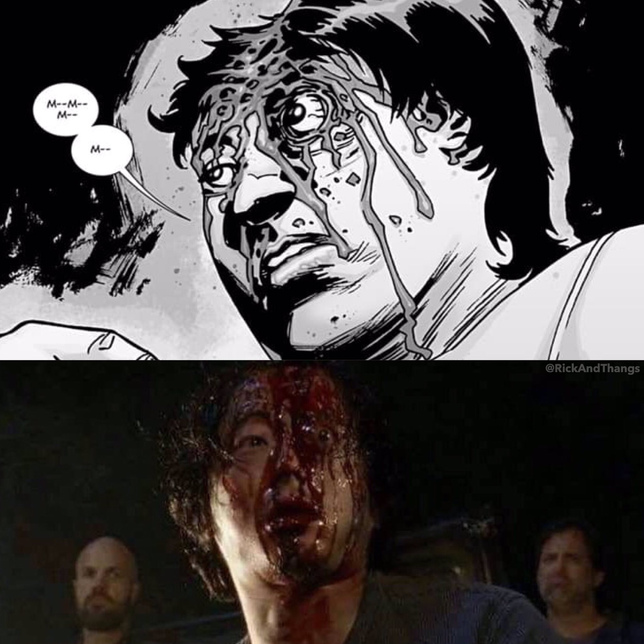 glenn comic death