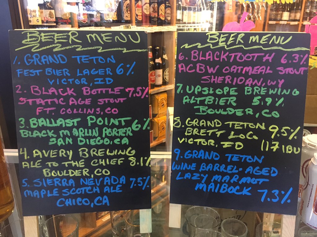 CoolRiverCHY's tweet photo. New #craftbeer goodies #ontap from @BlackBottleBrew @SierraNevada @AveryBrewingCo &amp; more! #StockUpForTheWeekend #apreseverything #beerme https://t.co/8HQ7VbYmO6