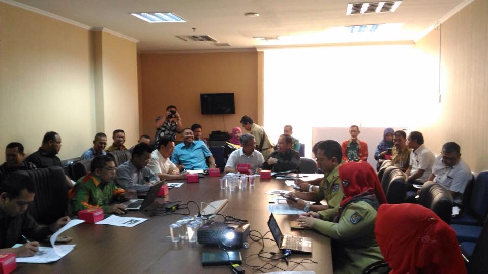 Penerimaan kunjungan kerja anggota DPRD provinsi Kalimantan Selatan.