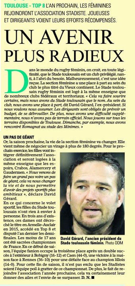 classixnouveaux's tweet photo. Le Stade Toulousain féminin rejoindra les rangs de l'association la saison prochaine. #midol https://t.co/rrxE7ccSZR