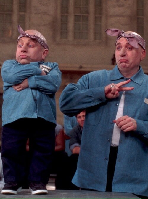 Retweet if Mini Me and I would make better presidents than Trump or Hillary.