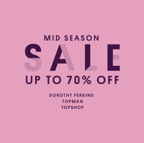 Sale ends this week! Enjoy additional 20% off sale items (min 2pcs) from now till 30 Oct! T&amp;Cs apply. Bit.ly/wtplus #sale