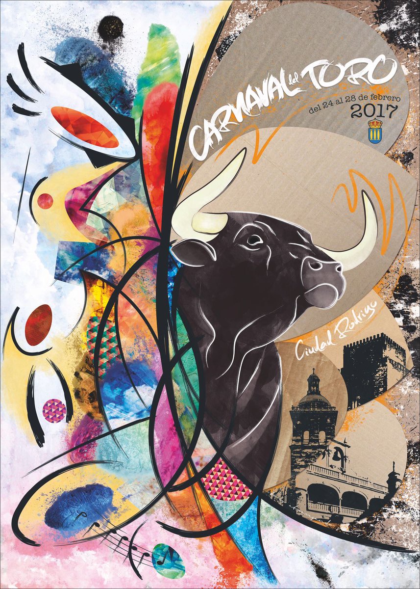 carnavaldeltoro's tweet photo. 4 meses para el @carnavaldeltoro 2017 de #CiudadRodrigo, del 24 al 28 de Febrero ¡DON...DON...DON...DON...DON...DON! https://t.co/MGnBAqJBuK