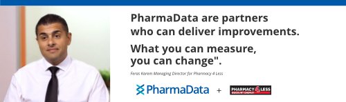pharmadata's tweet image. “PharmaData are partners who can deliver improvements. What you can measure you can change” Feras Karem, Pharmacy4Less