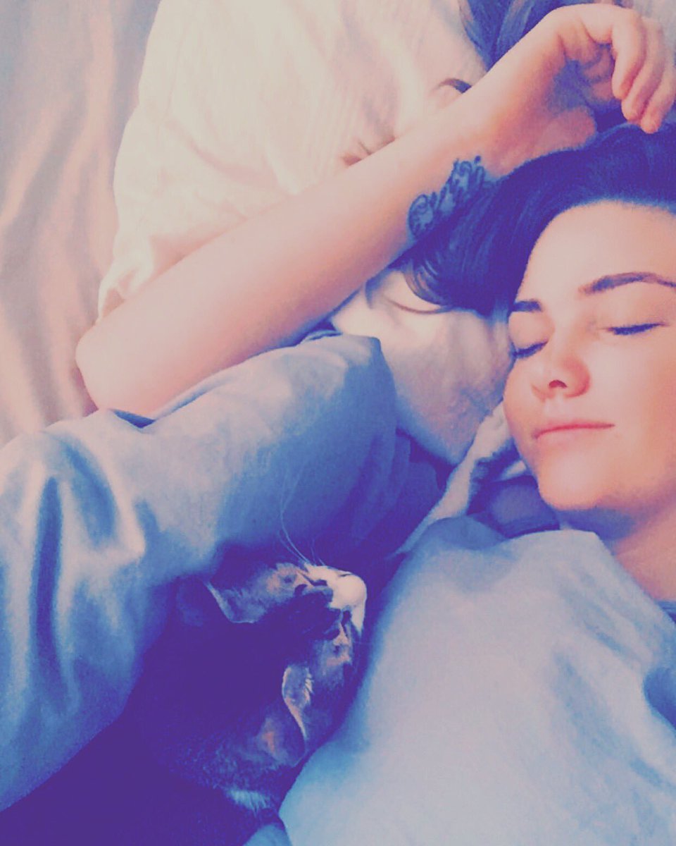 hollz121's tweet photo. I don't think there's anything better than waking up to a fluffy ball of love! 💛
#sleep #cat #cats #catlady #catlife #catlover #tattoo https://t.co/x0NJOmoS15