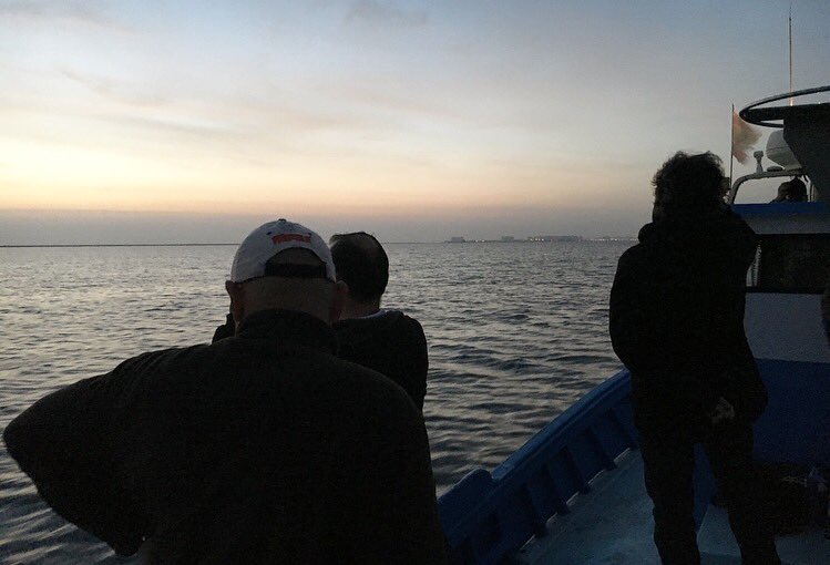 Salimos a pescar 🎣 con <a href="/DiegoGuerrero75/">Diego Guerrero</a> <a href="/pabloglacabana/">Cabaña Buenavista Pablo González</a> <a href="/JoseDiaz1898/">José Díaz S.L</a> <a href="/cctmurcia/">CCT MURCIA</a> #cocinandoelentorno #marmenor #cuchillosarcos