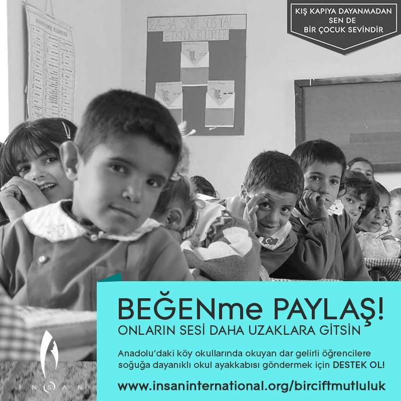 Onların sesi desteğinizle daha uzaklara gitsin... #birçiftmutluluk #paylaşım