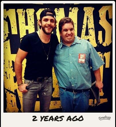 Lawrence_Larson's tweet image. 2 years ago I Met @ThomasRhett at the @justincolemoore #OfftheBeatenPathtour at the #lloydnoblecenter #normanok