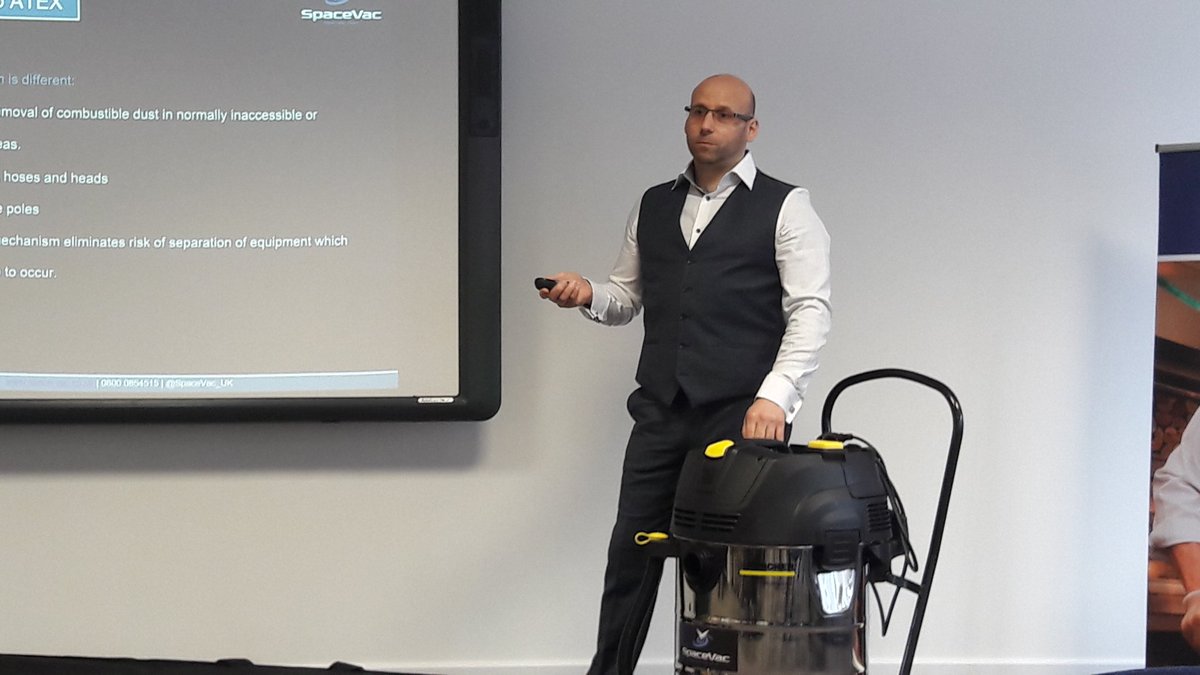 procurement123's tweet photo. An interesting product demonstration with learnings for the @Servest_UK #innovation committee from @Spacevac_UK https://t.co/3gcOKdghfw