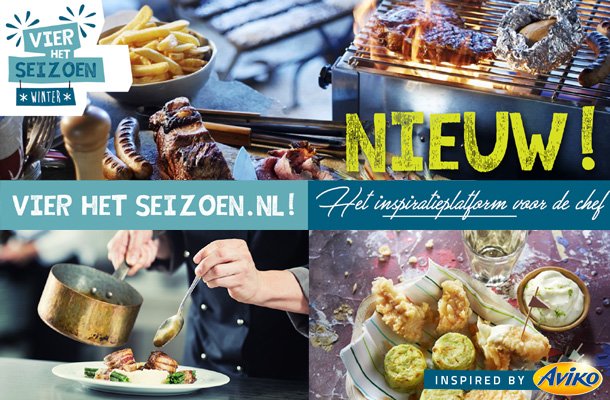’Vier het Seizoen’: een nieuw platform waar chef-koks seizoensgebonden inspiratie opdoen voor hun eigen menukaart vierhetseizoen.nl