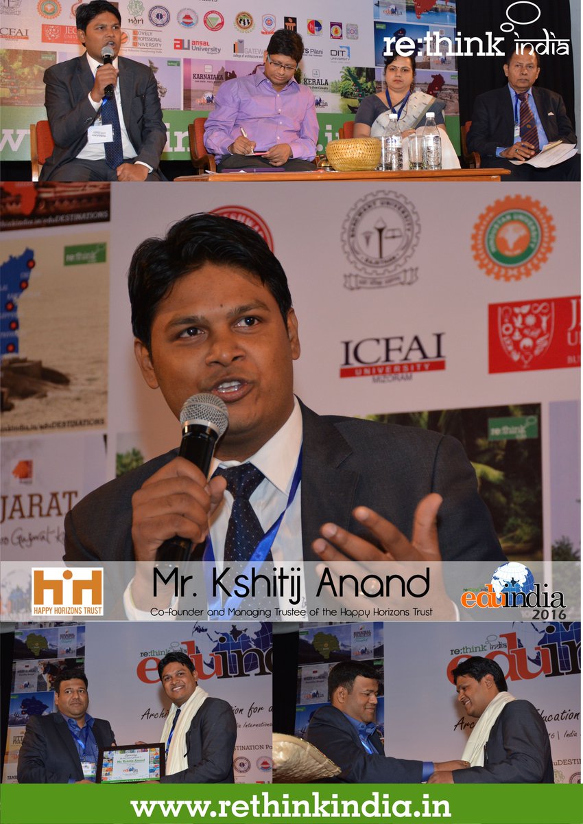 rethinkindia108's tweet photo. @kshitiz of @happyhorizons addressing the session on "Branding Educational Ecoystems" at #eduINDIA https://t.co/0fRFzOzPBH