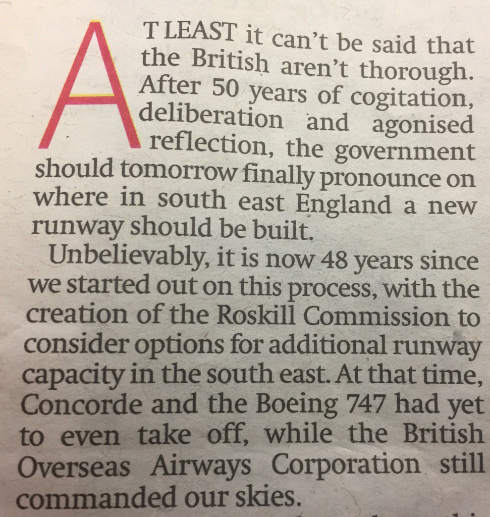 LetBritainFly's tweet image. .@CityAM this morning @London_First shows just how long the south east has been waiting for an air capacity decision