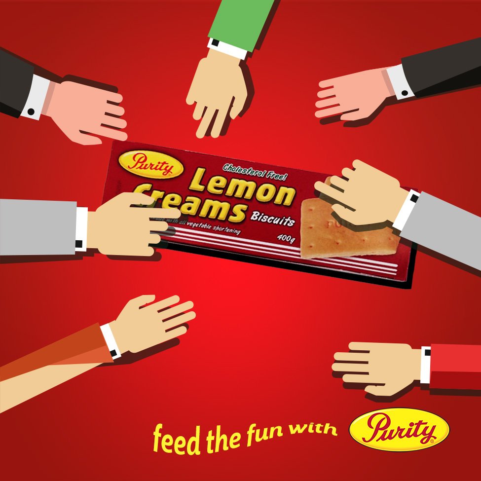 All hands love Lemon Creams! #FeedTheFun