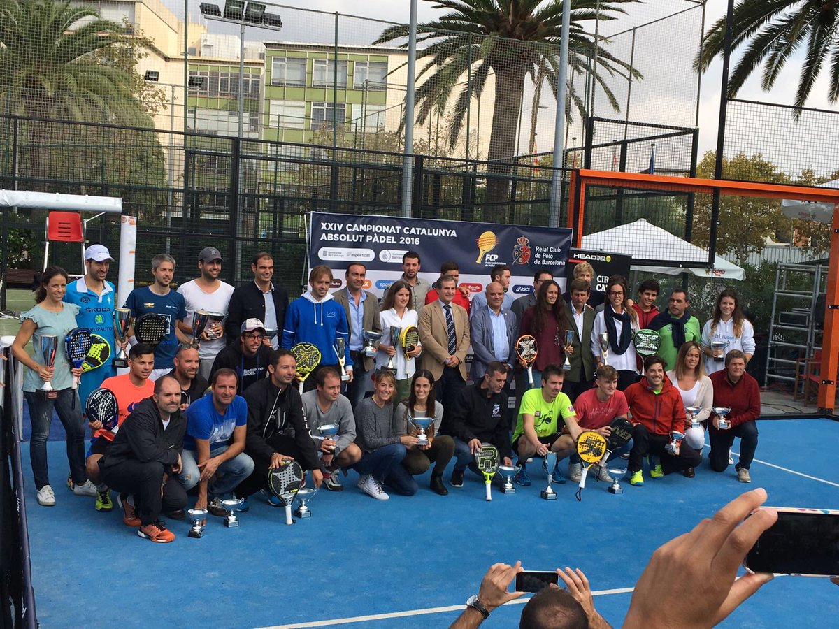 ProtSport's tweet photo. Colaborando con el Campeonato Catalunya Absoluto Padel 2016 ( RC Polo de Barcelona) https://t.co/FiOrNCQoY7