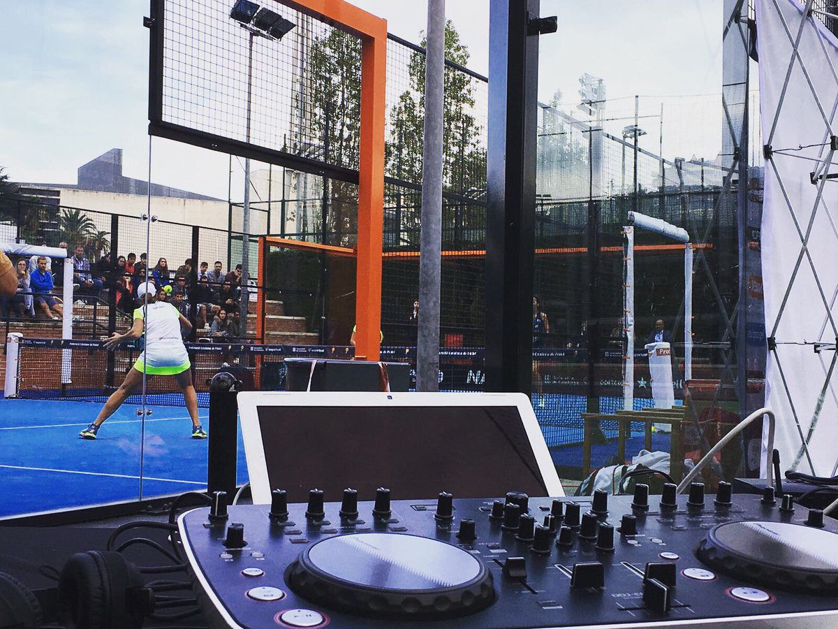 Colaborando con el Campeonato Catalunya Absoluto Padel 2016 ( RC Polo de Barcelona)