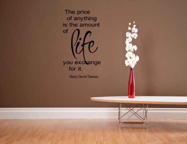 auroraquynhon's tweet photo. " The price of anything is the amount of life you exchange for it." https://t.co/pzSb9FCJUU