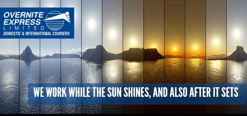 overniteexpres's tweet photo. At Overnite Express, we work while the sun shines, and also after it sets. Remember, we work ‘Round The Clock’
#Work24x7 https://t.co/H6NVHQfJ00