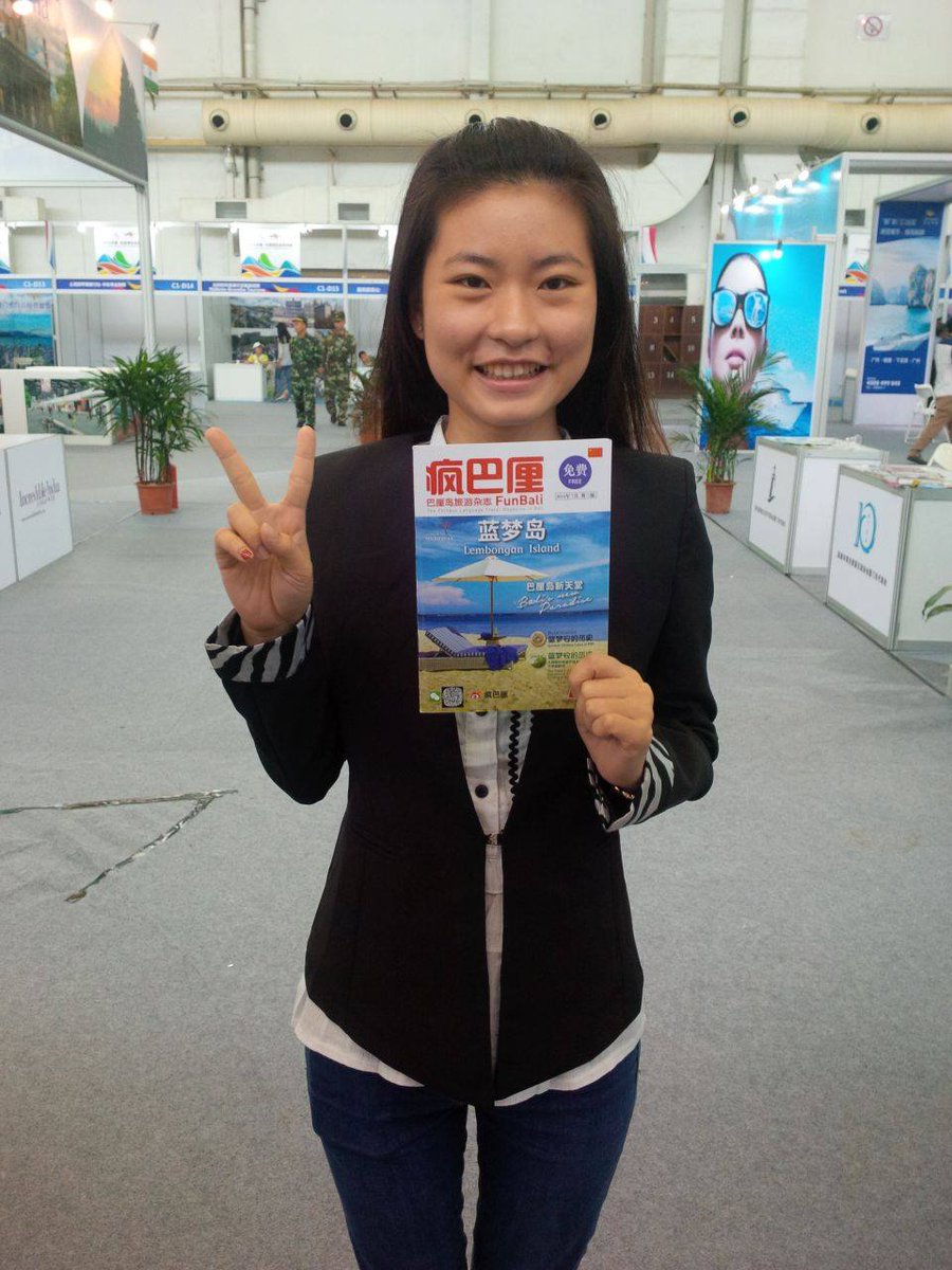FunBaliMagz's tweet photo. #FunBali #magazine goes to #China . We participate an exhibition in Guilin, Guangxi. Many visitors interested with our #Bali island. https://t.co/AZjYeblyFB