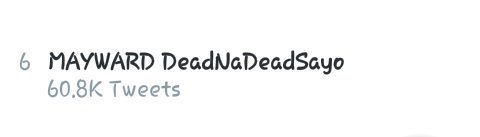 MWAntiqueOFC's tweet photo. Top six tayo guys.
Road to seventy k tweets.
Powertweet flyers.

MAYWARD DeadNaDeadSayo https://t.co/wyhrOSjHu4