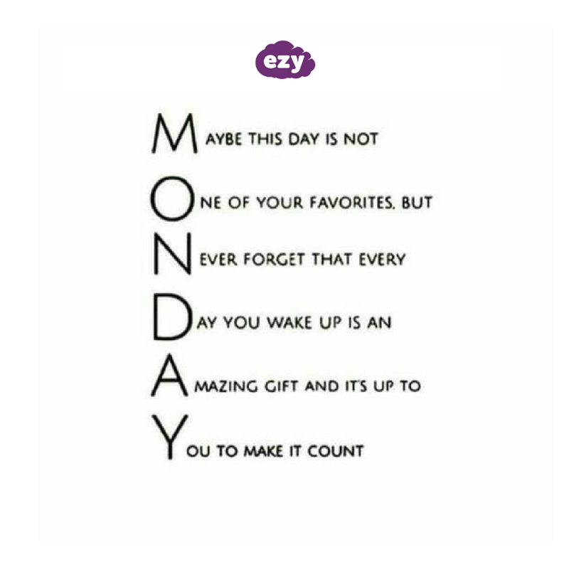 Good Morning Twitter! #MondayMotivation