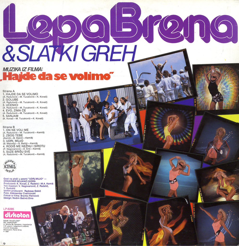 Brena_news's tweet photo. @LepaBrena_TW Na današnji dan 1987.izašao je album "Hajde da se volimo" 😍💛 #Diskoton 24.10.1987. 💛 https://t.co/MKQNZje1rp