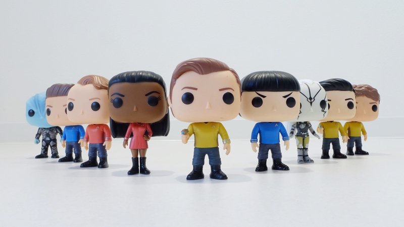 Startrekjp's tweet photo. ⭐映画公開記念⭐
あなたの家にスタトレメンバーがやってくる？！✨
アカウントをフォロー＆このツイートをRTしてくれた方の中から抽選で4名様に、FUNKO社「スター・トレック Beyond　FUNKO POP!」をプレゼント❕全9種類をセットでお届けします❕ #スタートレックJP https://t.co/SdeeMMvZ5f