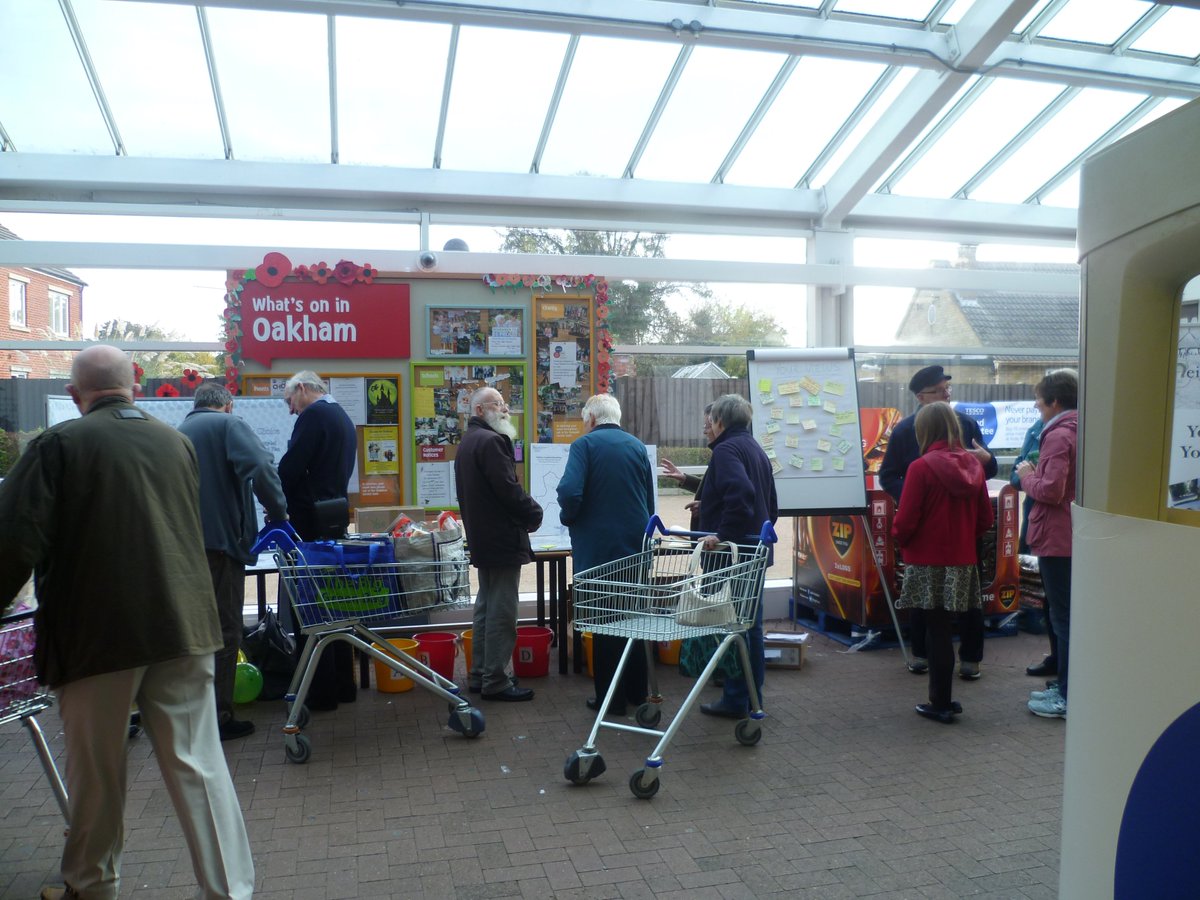 A successful #neighbourhoodplan Information day on Saturday, lots of interest and questions