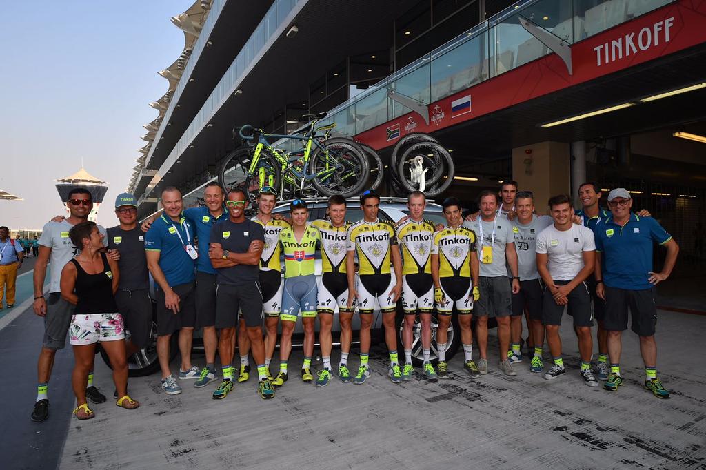 Punto y final de la temporada😊Gran semana!Final point of the season😊Great week! #Tinkoffboys #AbuDhabiTour