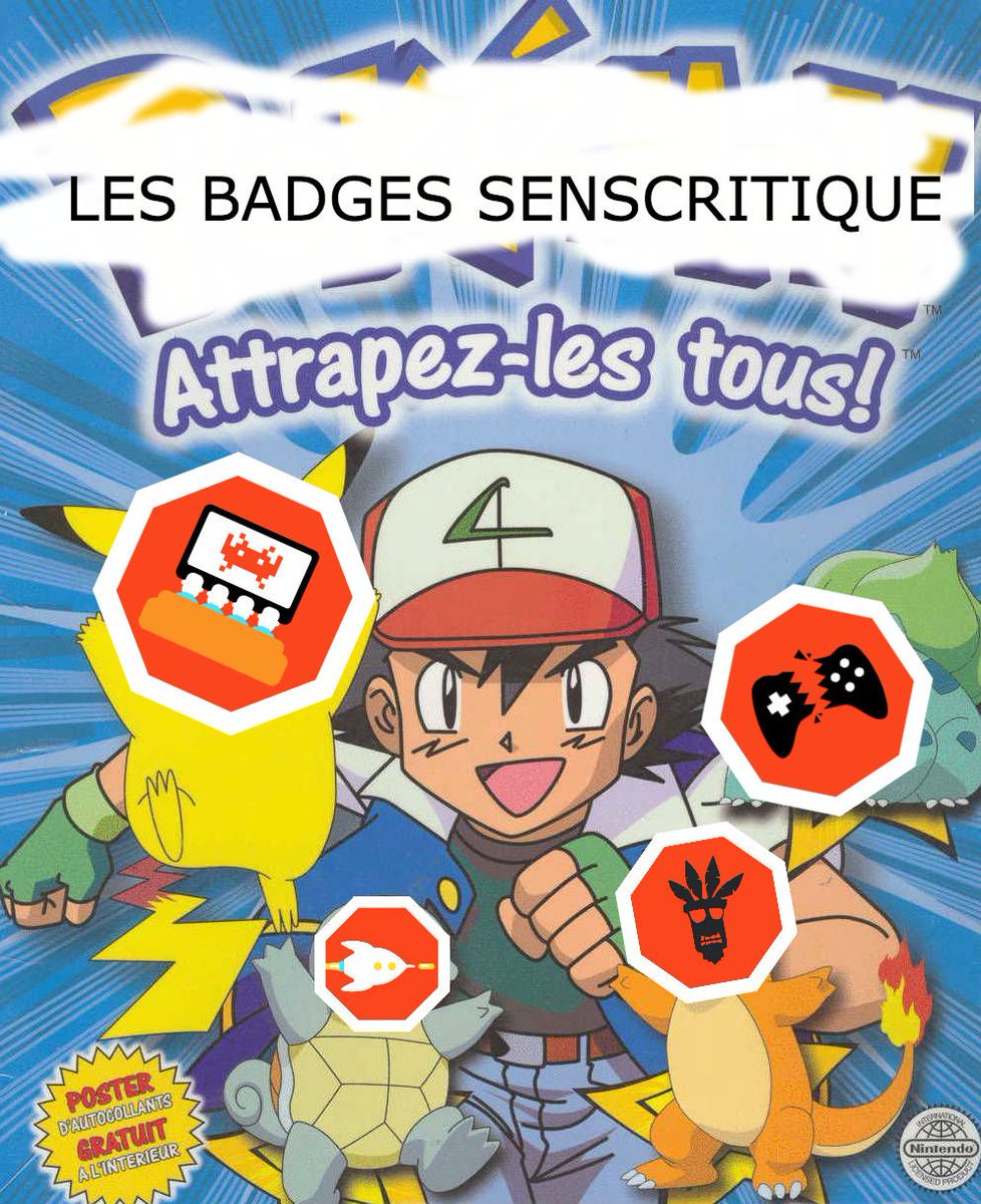 SensCritique's tweet photo. .@Suricate_Marou Salut ! Il y a plus de 1000 badges sur SC, à toi de tous les attraper ! #RetirezNousPhotoshop #PhotoshopLevelOver9000 https://t.co/fZ6yLK1laN