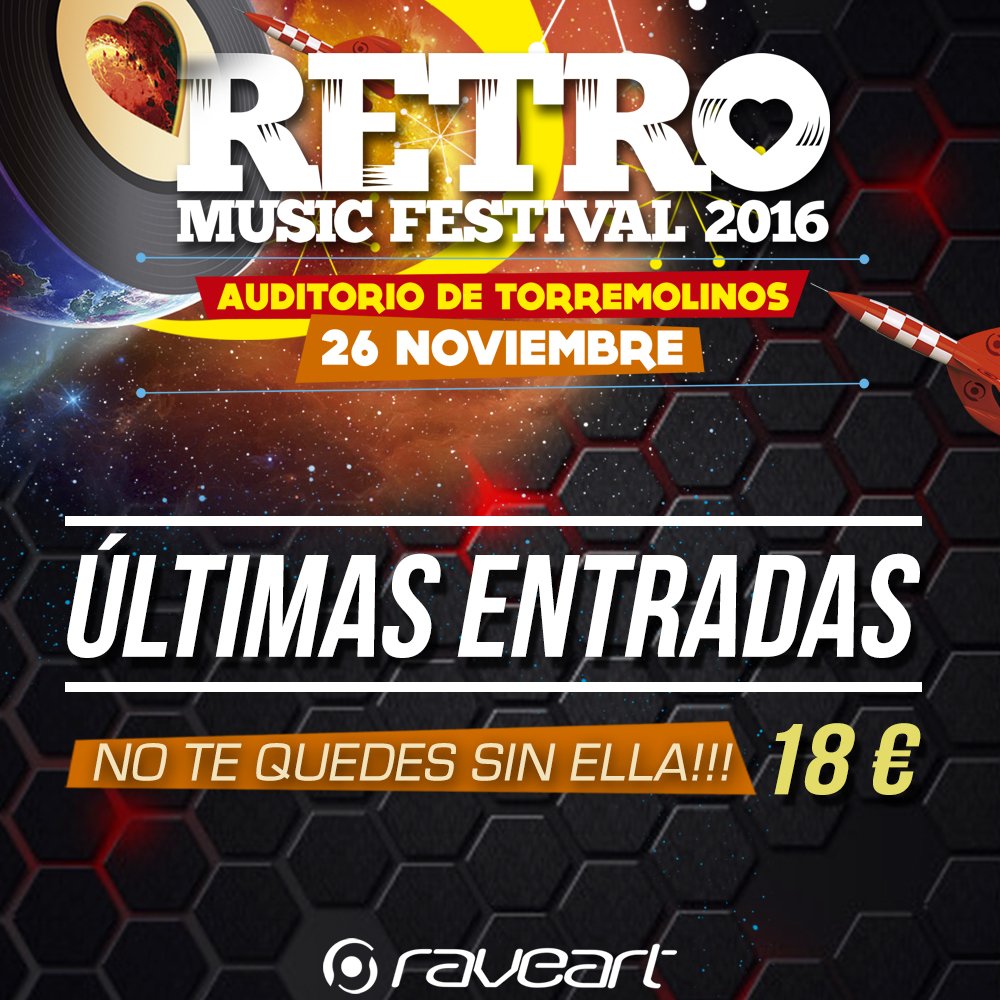 raveart_prod's tweet image. ¡ÚLTIMAS ENTRADAS A 18 €!
Cómprala antes de que se agoten.
¡¡Todo indica que va a ser una RETRO ÉPICA!! 🔥🔥🔥
VENTA ➡ monsterticket.es