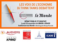 [DEBAT] Qu'est-ce qu'un #impôt juste? <a href="/lemonde/">LeMonde</a> et 16 Think tanks <a href="/i_montaigne/">Institut Montaigne</a> pr Les Voix de l'économie: lecercledeseconomistes.fr/evenements/que…