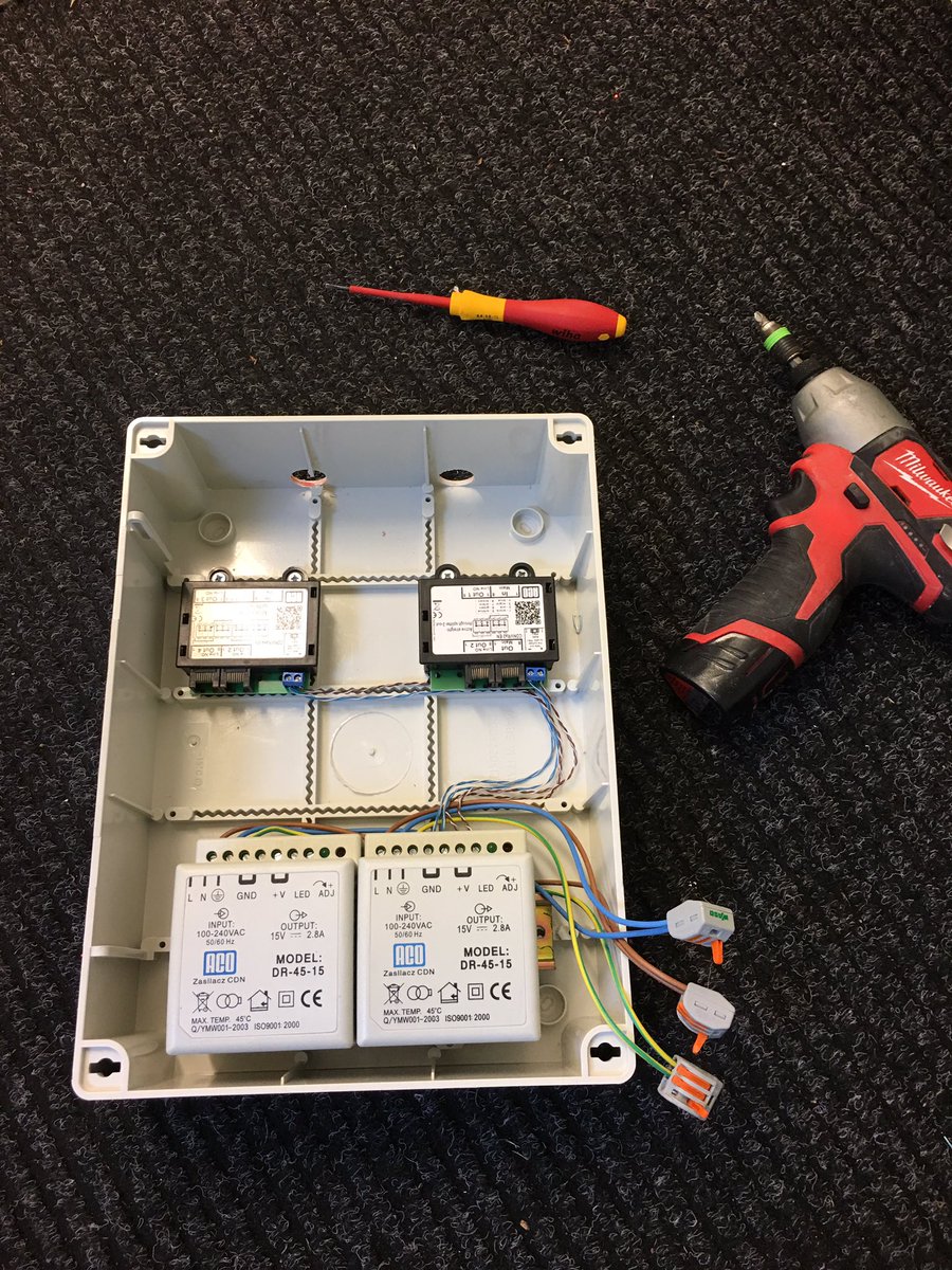 InfiniteUK's tweet photo. Onsite today in Slough installing a ACO door entry and access system in place of a old failing comelit setup. #ACO #Doorentry https://t.co/h3YWYUOQwQ