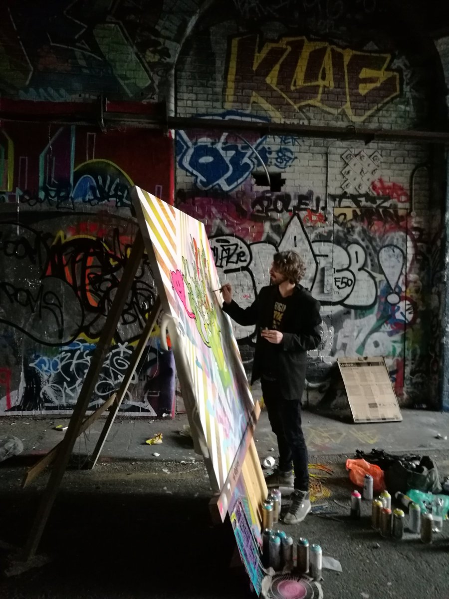 #art @ShortBaldLanky  @Huayuapp #streetart